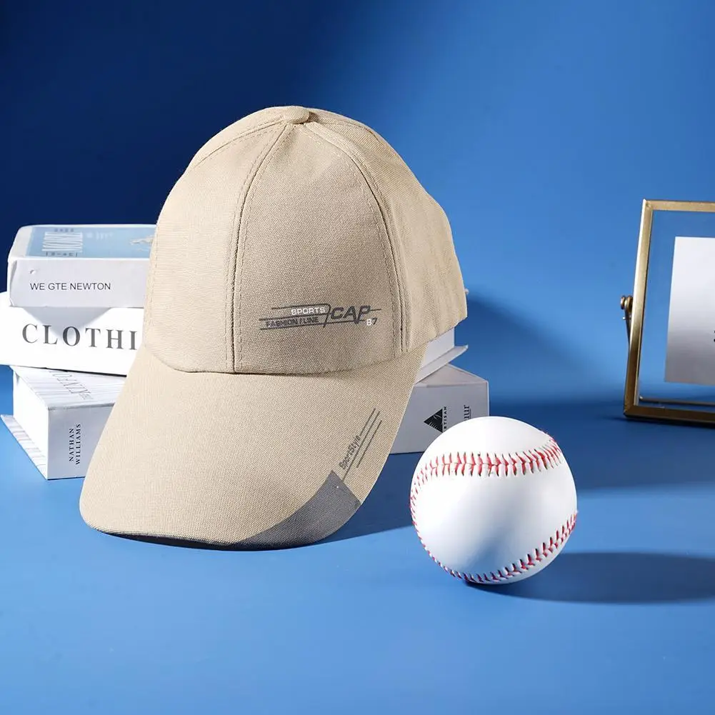2026 NEW Sports Cap Mens  For Fish Outdoor Fashion Line Baseball  Long Visor Brim Shade Snapback Sun Hat Bone Gorras