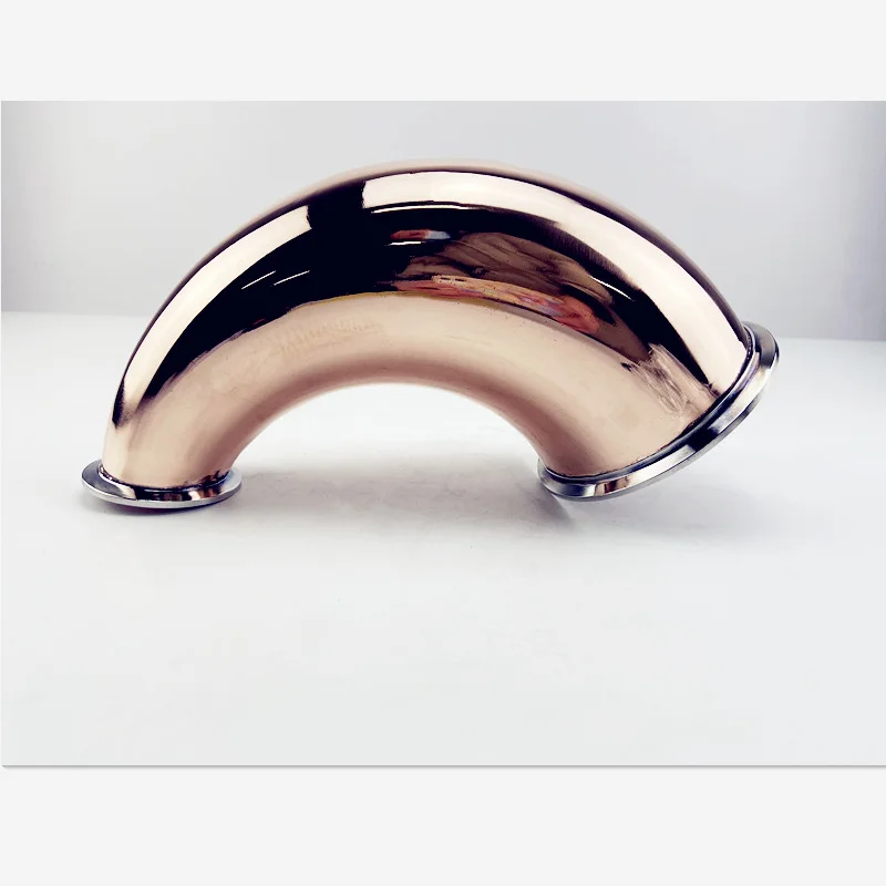 Imagem -02 - Cotovelo Sanitário de Cobre 102 mm Od119 251 mm Od64 mm Tubulação de Cobre de 135 Graus