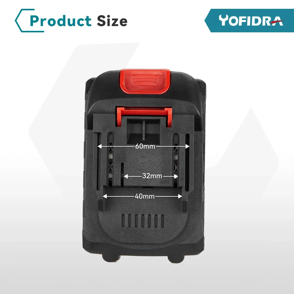 YOFIDRA 125mm Elektrischer Exzenterschleifer mit 3 Geschwindigkeitsstufen, wiederaufladbarer Polier- und Schleifmaschine für Makita 18V Akku. – Detail 11