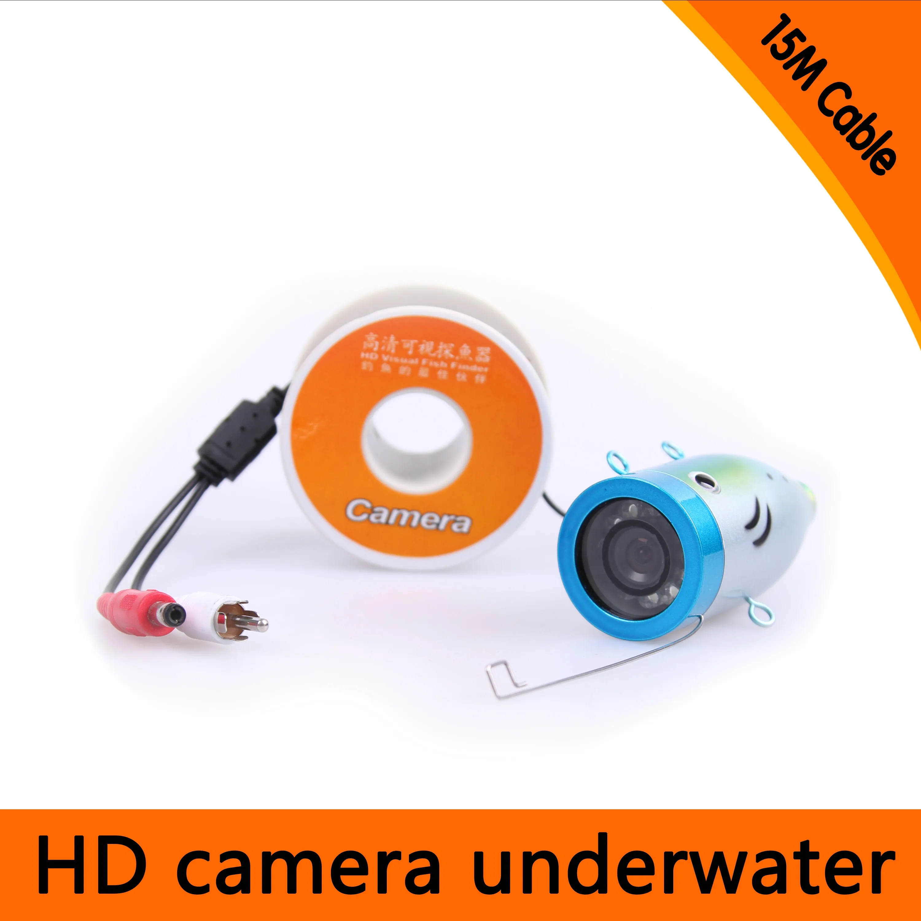 

1000TVL 130Degree Wide Angle 15/30/100M Fishing Camera CMOS Borescope Fish Finder Pipescope