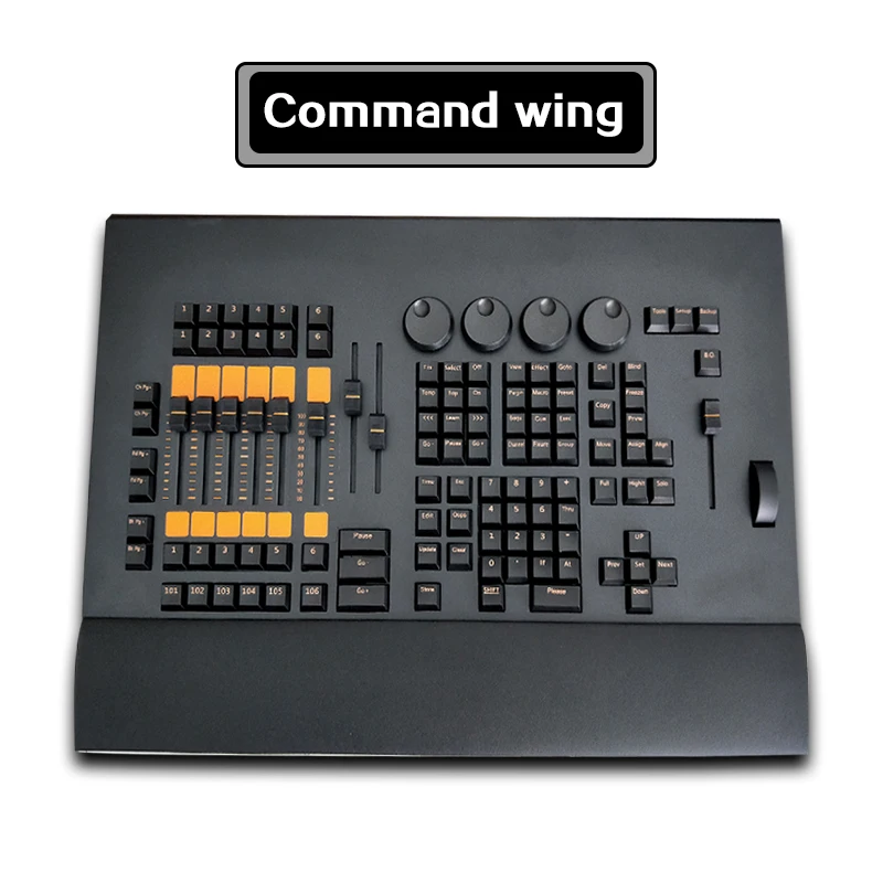 Command Wing controlador de iluminación profesional, consola de luces de escenario, cabezal móvil MA2, DMX512, fiesta, 2048 parámetros, controlador