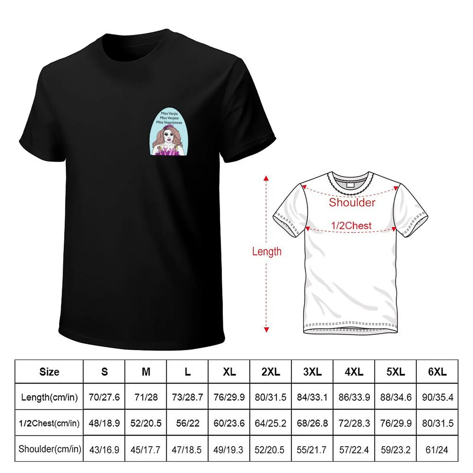 Miss vanjie T-Shirt funny t shirts dark humor T-Shirt