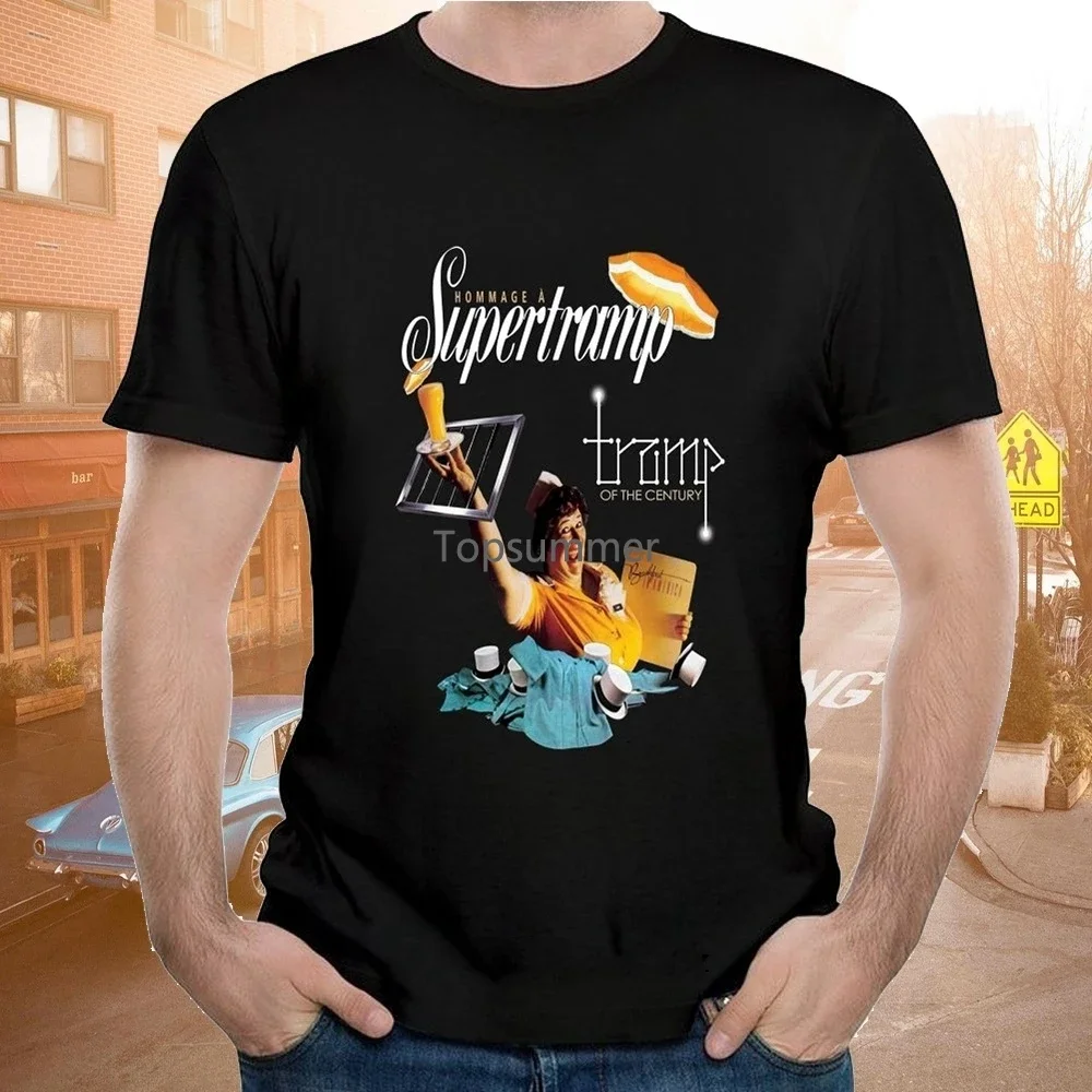 Men T Shirt Supertramp Short Sleeves Printed Causal Shirt Funny T-Shirt Novelty Tshirt Women