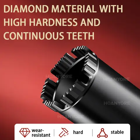 워터 드릴 비트, 콘크리트 드릴 홀, 에어컨 홀, 건식 드릴링, 고속 회전 헤드 워터 드릴링 장비