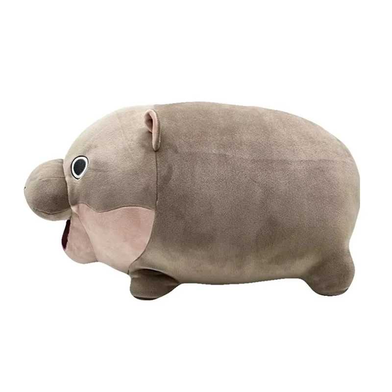 

A19Q-Plush Cute Soft Plush Cushion Cartoon Hippo Pillow Home Decor Birthday Gift