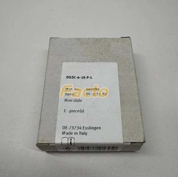 

Brand New DGSC-K-6-10-P-L Fast delivery