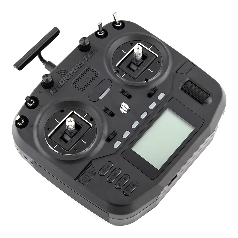 RadioMaster Boxer 2.4G 16ch Hall Gimbals Transmissor Controle Remoto ELRS 4 em 1 CC2500 Suporte EDGETX para RC Drone