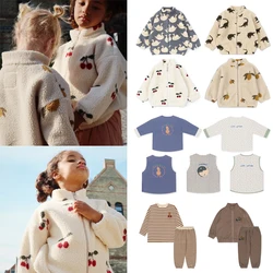 Inverno KS cappotto per bambini 2024 vestiti autunnali per bambini vestiti per bambini madre vestiti per bambini giacca per ragazze capispalla abbigliamento per bambini