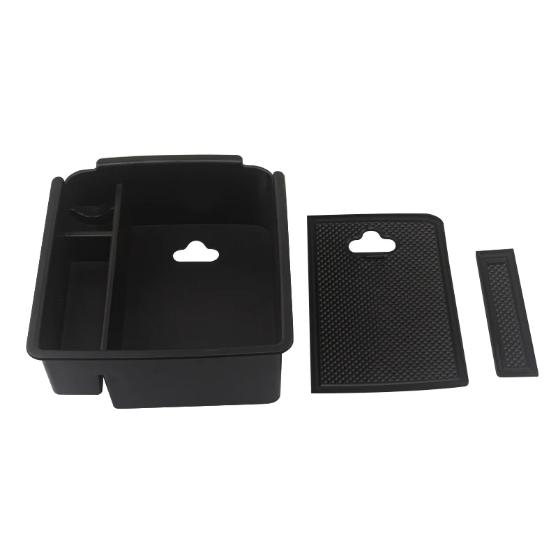 Car Armrest Center Storage Box Container Glove Organizer Case For Volkswagen VW Tiguan mk2 2016- 2019 2020 2021 2022 Accessories