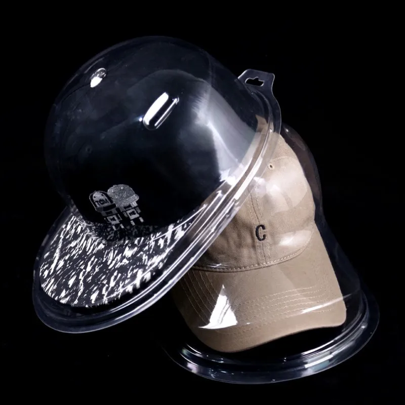 

Innovation Baseball Cap Duck Tongue Hat Transparent Box Anti-Deformation Display Stand Can Hang Storage Cap Support Dust Cover
