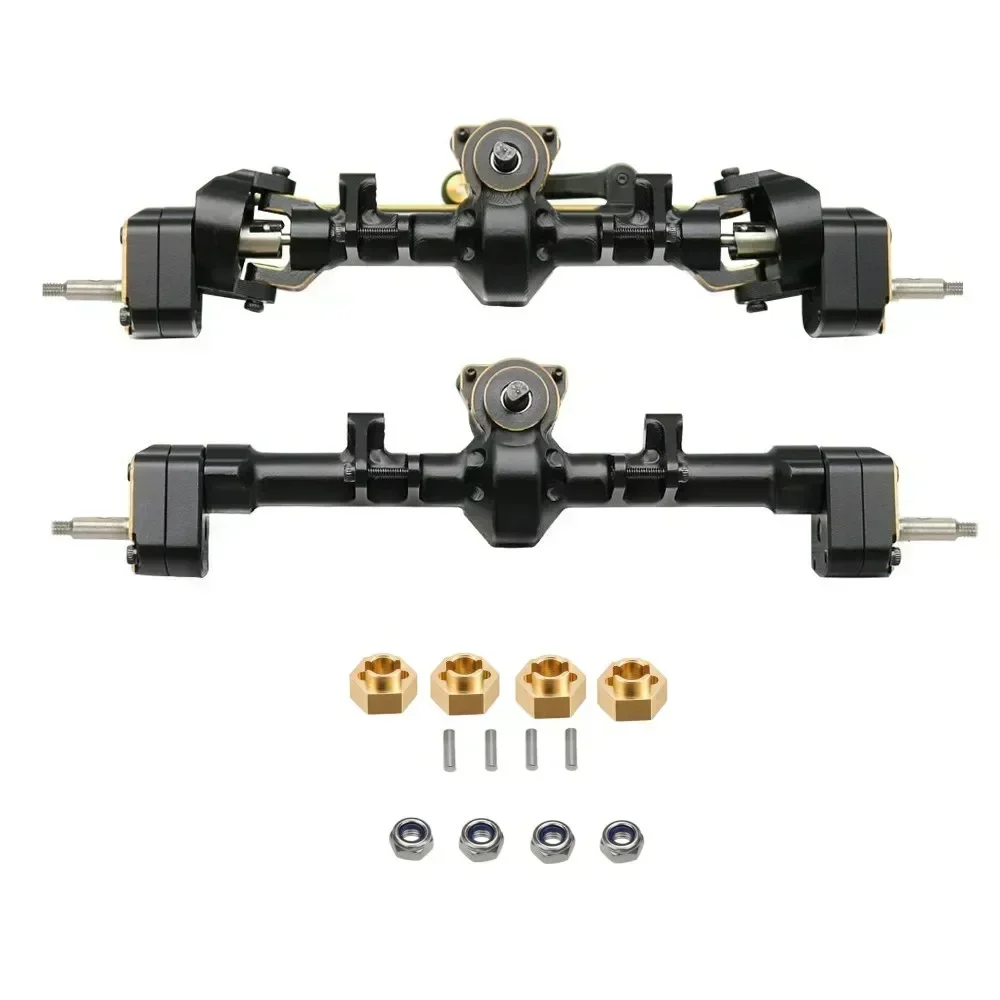 

Heavy Brass Weights Portal Axle for Axial 1/24 RC Crawler Portal Axial SCX24 90081 C10 Je ep Gladiator Bronco Upgrade Parts