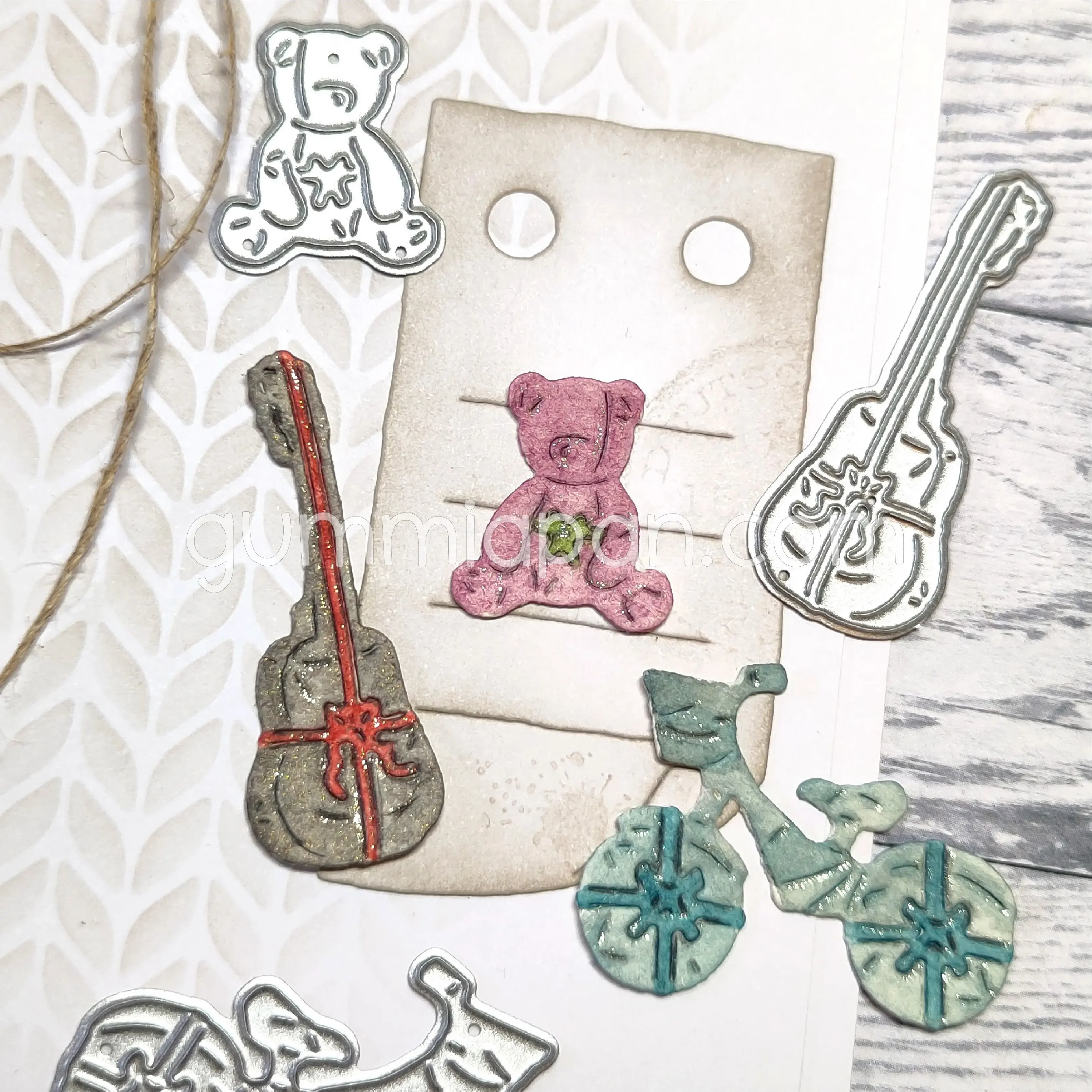 Animal Assembly Door 2024 New Metal Cutting Dies Diy Scrapbooking Paper Handmade Album Embossing Greeting Card