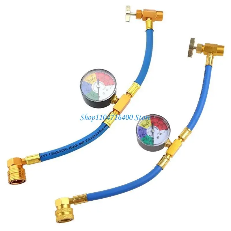 

y1gd Air Conditioning R134A Refrigerant Charging Hose with Low Pressure Gauge