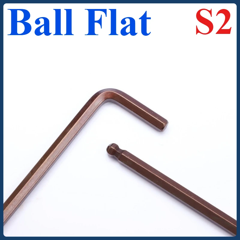 

L-shaped hexagon key lengthened hexagon wrench single imperial screwdriver