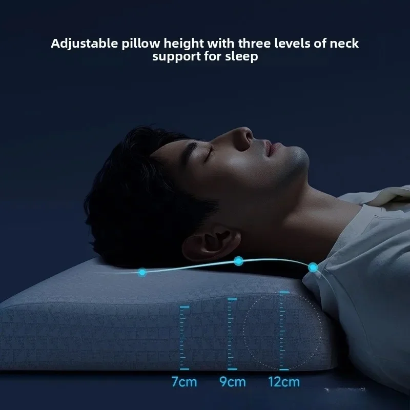AI Smart Pillow Soothes Snoring Helps Sleep Pillow High Adjustable Multifunctional Massage