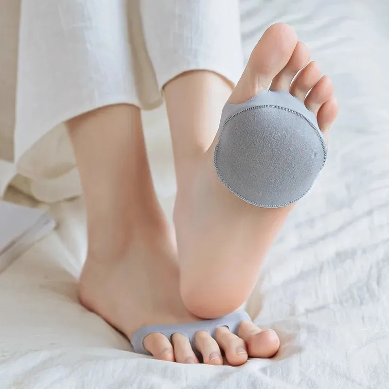 1-Pair Breathable Toe Pads, Forefoot Pad Protectors - Reusable Foot Pads, Foam Pads to Prevent Forefoot Pain and Discomfort