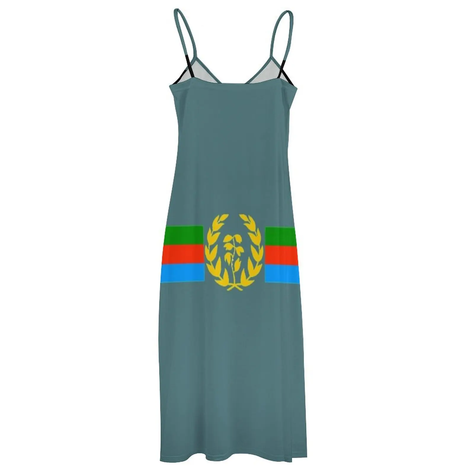 Eritrean Flag - Eritrean Emblem & Eritrea Flag Shirt Sleeveless Dress women\'s evening dress 2024 Women\'s skirt