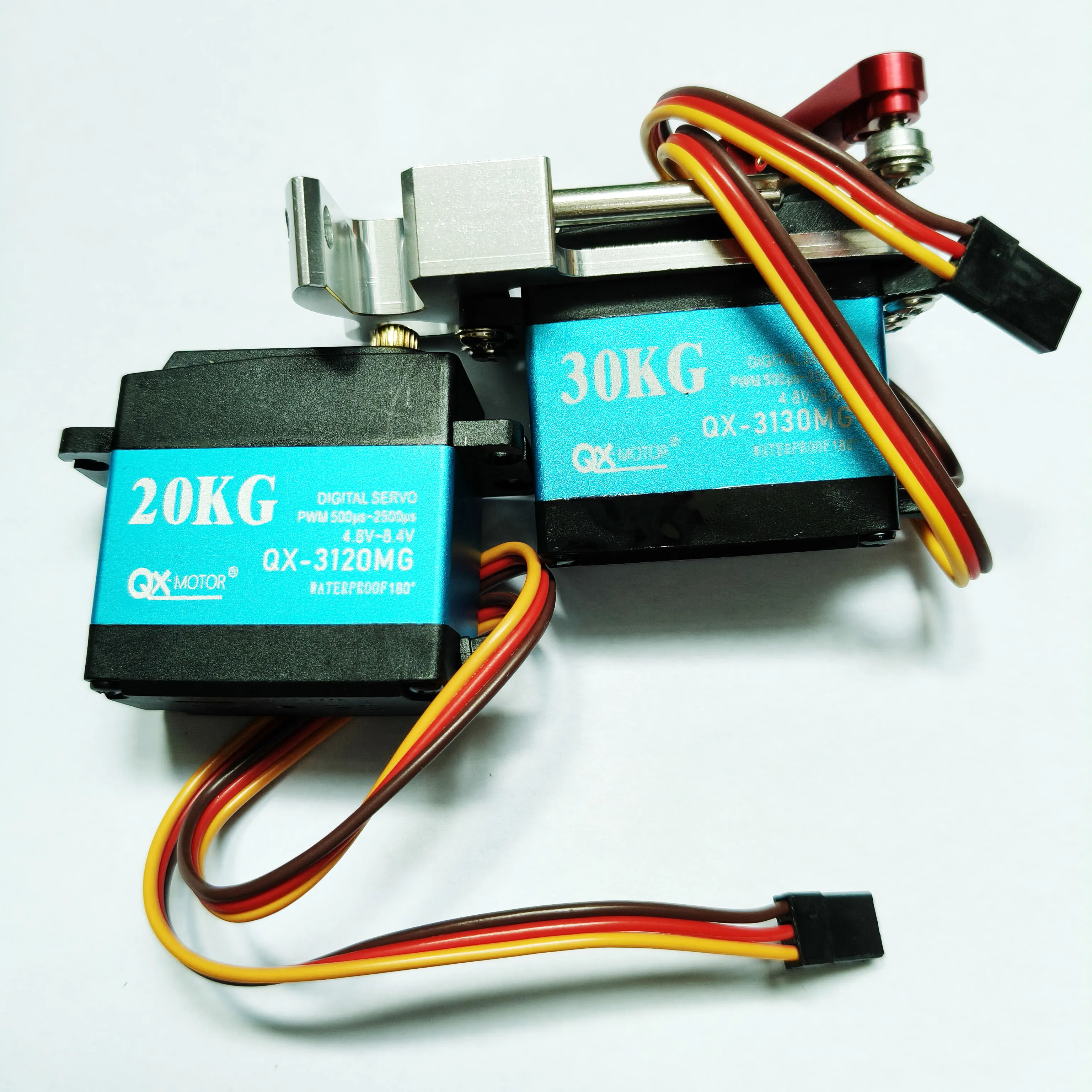 A QX Servo impermeabile ad alta coppia 35kg 30KG 25KG 20KG ingranaggio metallico ad alta velocità servo digitale servo baja per auto RC in scala 1/8 1/10