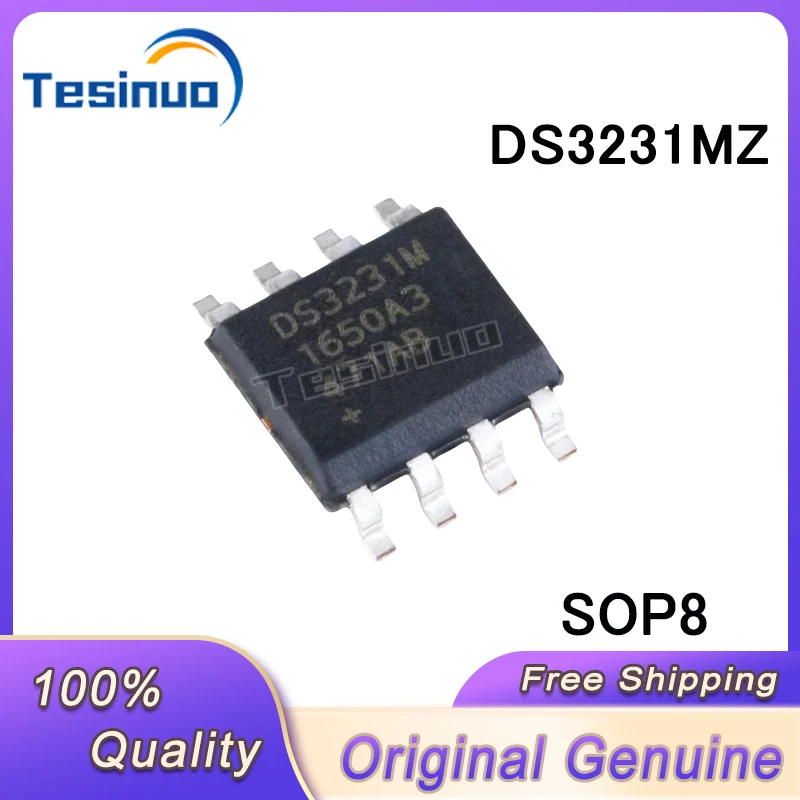 

5/PCS New Original DS3231MZ DS3231M SOP8 Real-time clock chip In Stock