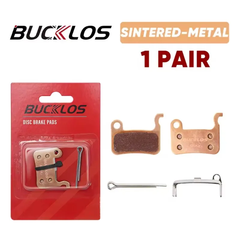 BUCKLOS Fiets Schijfremblokken voor SHIMANO A01S M06 M07 Slijtvaste Fiets Hydraulische Remblokken MTB Remblokken Fietsremmen