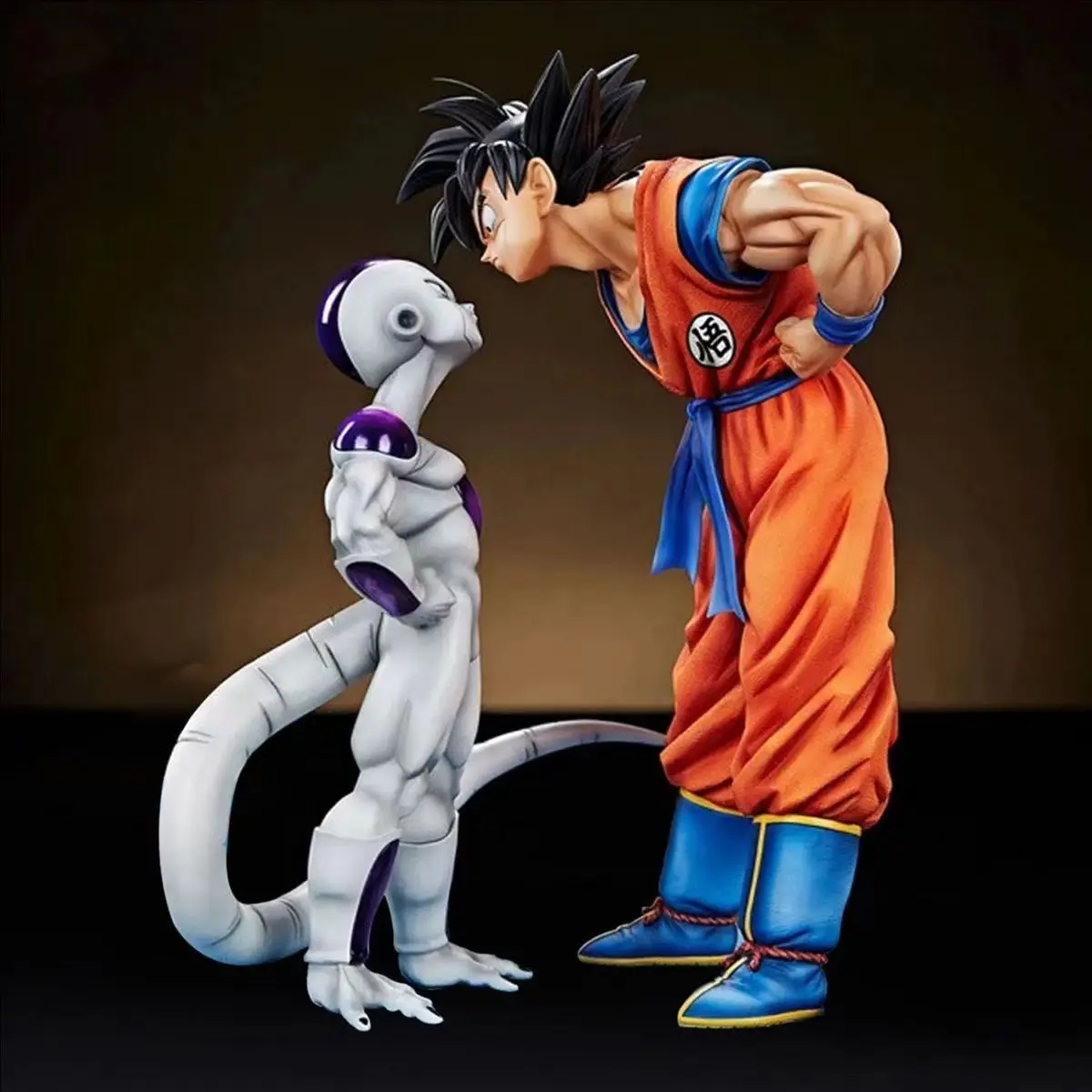 24cm Gk Anime Dragon Ball Z Frieza Vs Son Goku Figurine Pvc Goku Action Figures Statue Collection Model Statue Toy Teenage Gifts