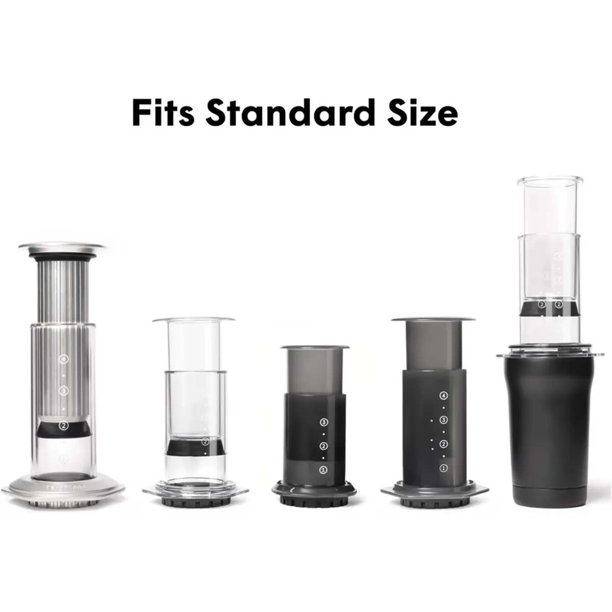 AT16 Coffee Maker White Paper Micro-Filters, Round Disposable Coffee Filters Paper for Manual Coffee Makers 700pcs