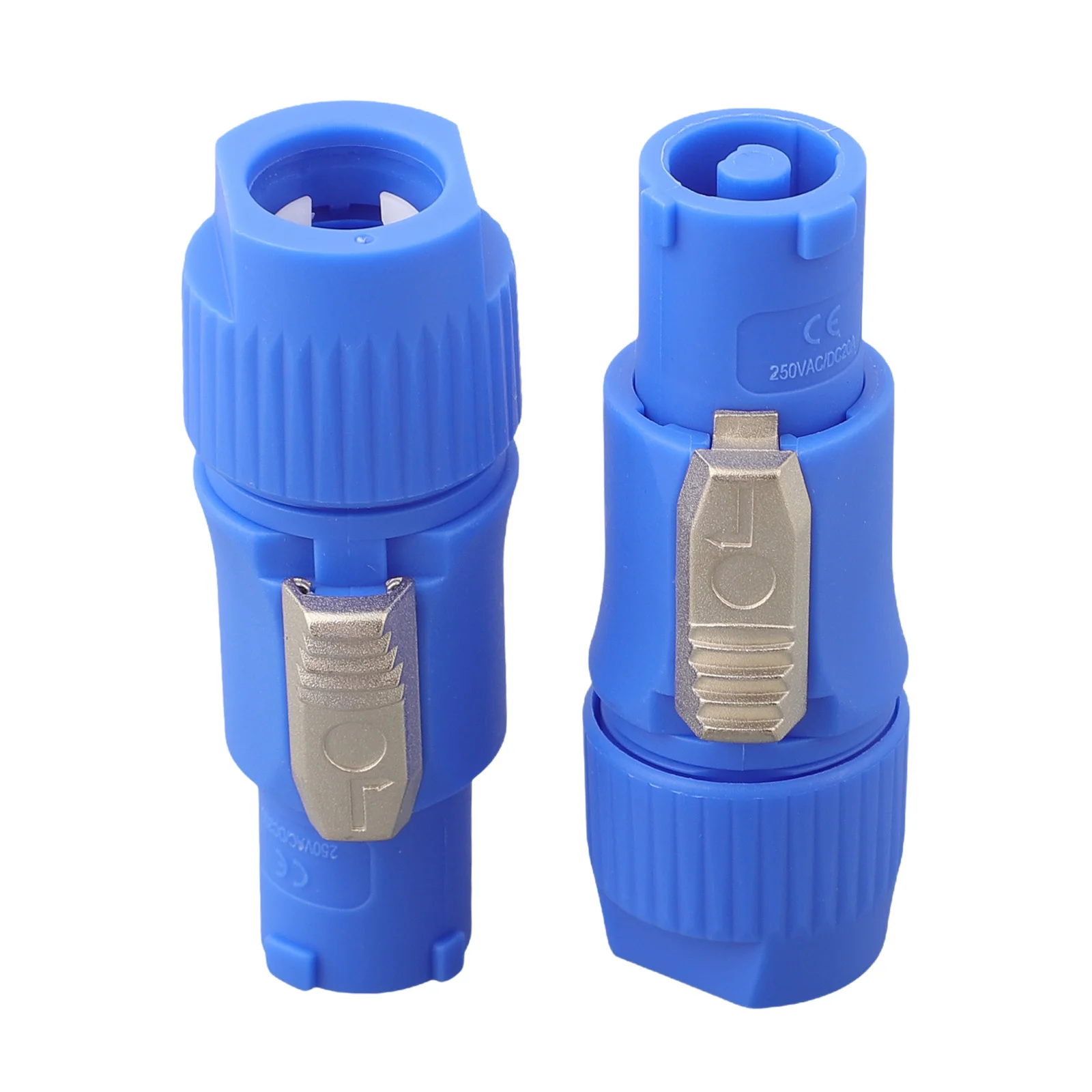 10 Pack 3 Pin Male Power Connectors 20A 250V AC for Secure Connection in Computer Power Cords and Stage Lights