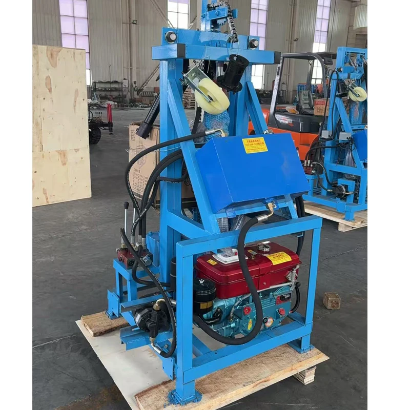 Factory Price China 200m Diesel Hydraulic Small Water Well Drilling Rig Machine