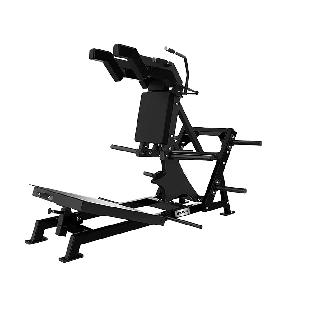 High Quality Heavy-Duty Squat Machine Hot-Selling Leg Strength Stability Training Equipment Pin Load Selection Back Chest