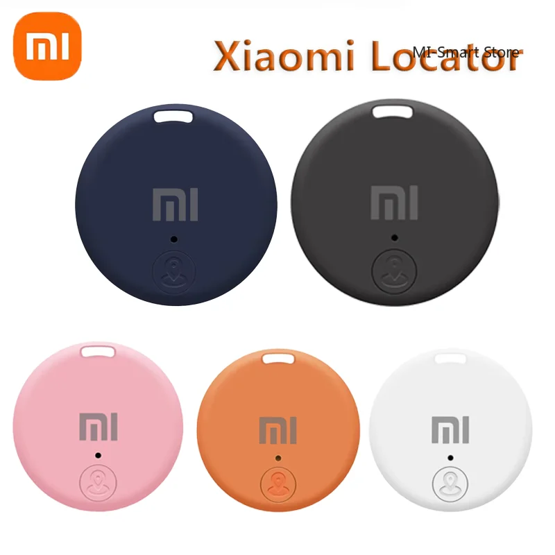 Xiaomi Mini Bluetooth 5.0 Tracker Anti Lost Device Round Pet Kids Bag Wallet Tracking Smart Finder Locator Positioning Keychain