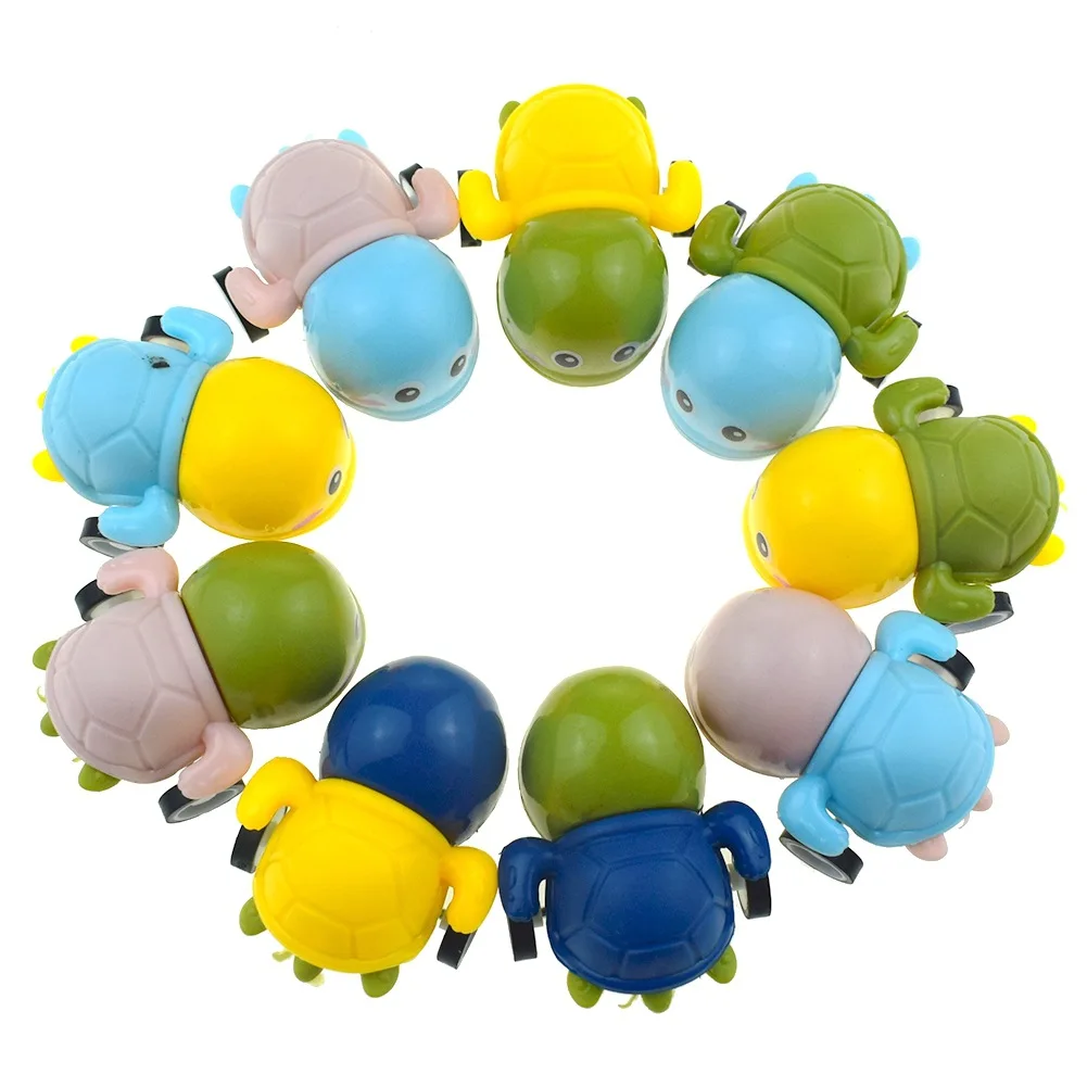 5/10PCS Cute Little Turtle Pull Back Engineering Car Car Baby Birthday Party Favor Toys Gift Boys Girls Giveaway Pinata Fillers