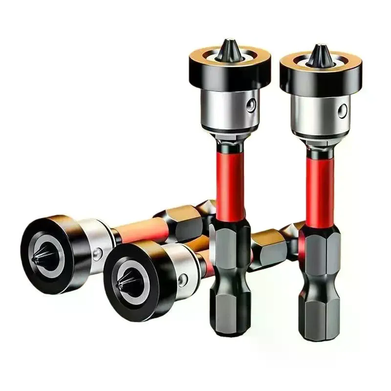 Positioning S2 Screwdriver Bits For Drywall Plasterboard Gypsum Board Locating Bit Head Drilling Tools 1/2PCS Magnetic