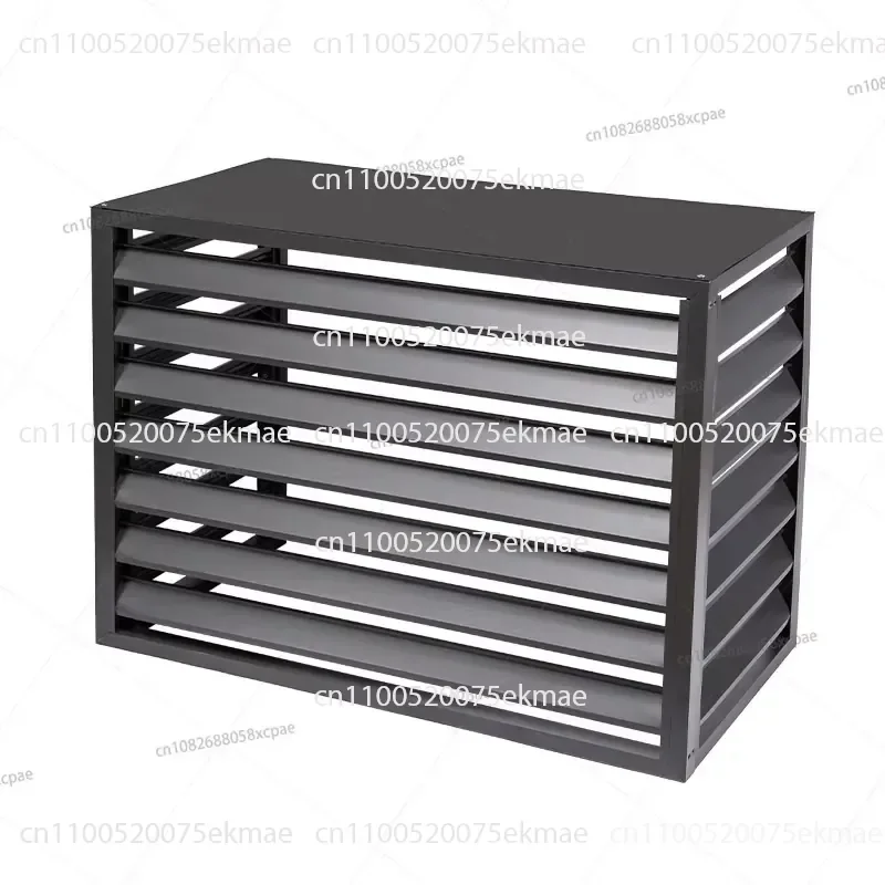 Air Conditioner Outer Machine Cover Blinds Aluminum Alloy Cover *** Air Conditioner Outer Machine Protective Cover Rainproof