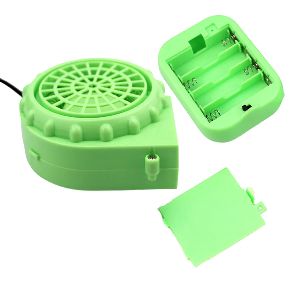 

Inflatable Costume Blower Mini Rechargeable Fan Portable Air for Inflatables Light Green Dinosaur