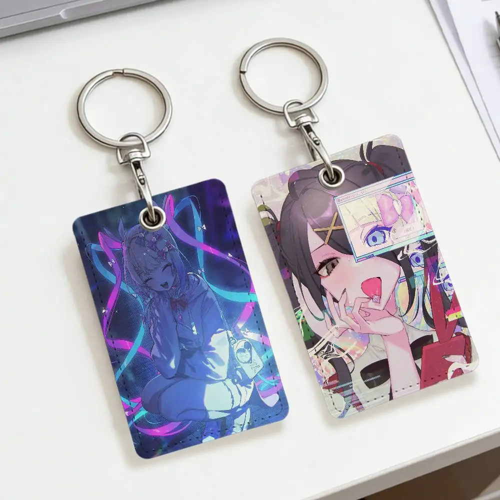 Game N-Needy Streamer Overload Card Holder With Keychain For Access Card Bus Pass & Card Credit ID Bank Card Protective Case