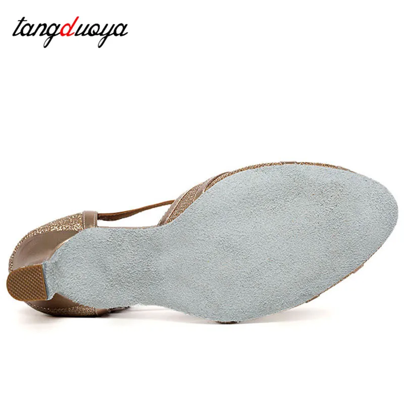 Nowe buty do tańca latynoskiego dla kobiet/pań/dziewcząt Tango tyczka buty do tańca towarzyskiego na obcasie 5.5/7.5cm