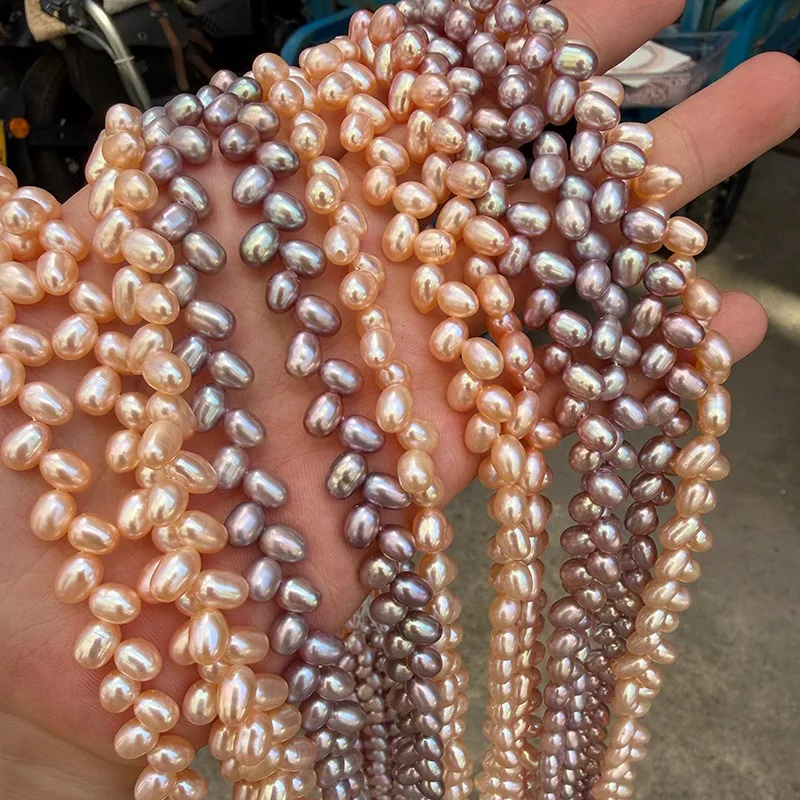 5-6mm-ear-of-grain-freshwater-seedless-semi-finished-product-one-strand-approximately-38-cm-long-with-about-80-pieces