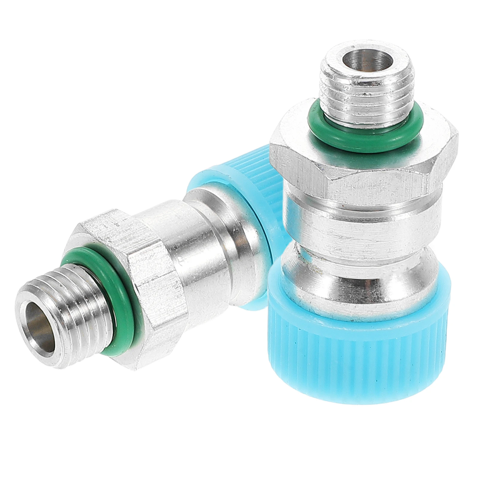 

2pcs Durable Car Conditioner Set Refrigeration Automotive Valve Core For Air Conditioning Replacement Kit Enhanced Cooling Easy