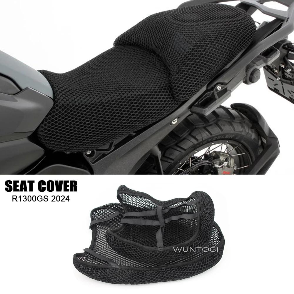 

R1300GS Accessories Seat Cover For BMW R1300GS R 1300GS R1300 GS 2024 Motorcycle Air Flow Breathable Seat Protection Cushion