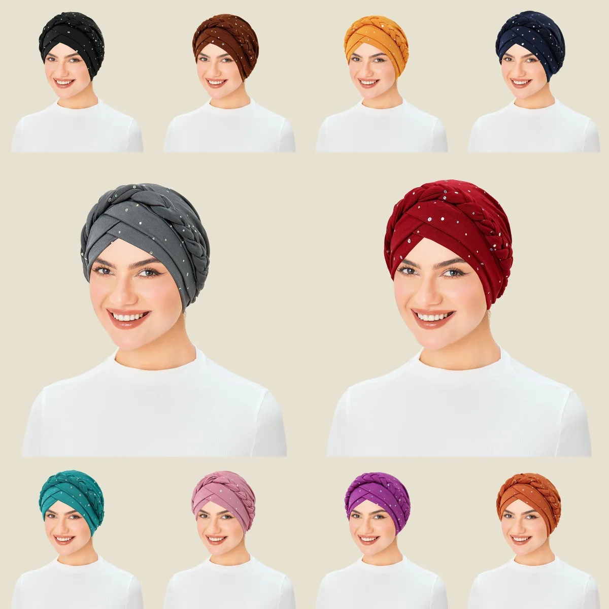 

Мусульманские женщины, хиджаб, тюрбан, косы, платок, шапочки, капот, химиотерапия, шапка от выпадения волос, шарф, банданы, повязка на голову, Turbante Mujer