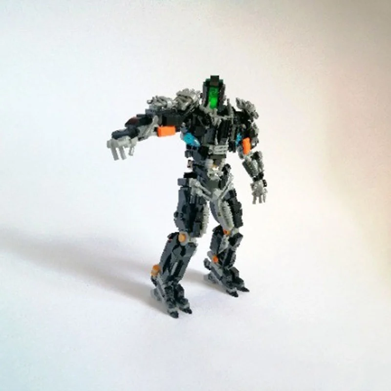 692pcs MOC Icons Lockdown Transforming Robot Age Extinction Model Building Blocks Christmas Gift Architecture Toys Art Display