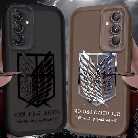 Hot Attack On Titan Anime Soft Case For Samsung Galaxy A13 A54 A05S A05 A34 A24 A14 A53 A33 A23 A52 A52S A32 A22 A12 A71 A51 A31