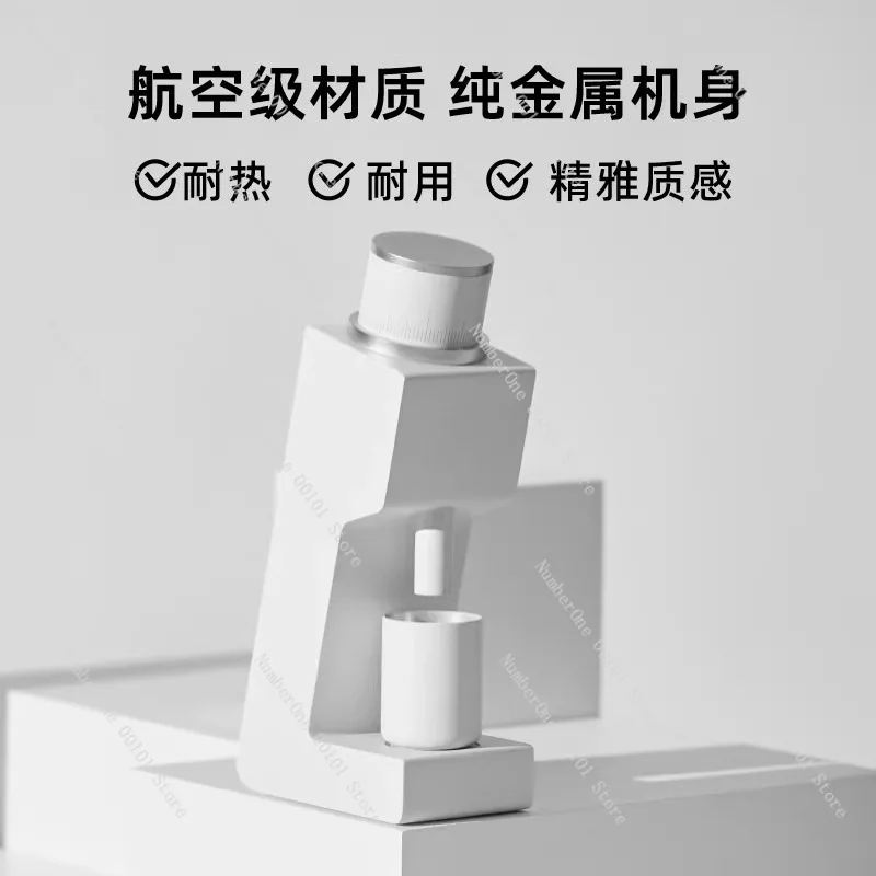 Electric Coffee Grinder High Power Italian Style Coffee Bean Grinder Anti Static Powder Grinder Household Coffee Machine
