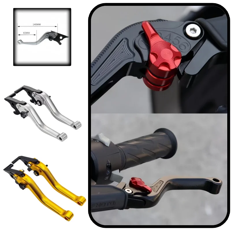 3D Clutch Lever Brake Lever Set For Suzuki GSF 1200 Bandit 1996-2000 GSXR 1100/W 89-98 Adjustable Handle Levers Motorcycle Parts