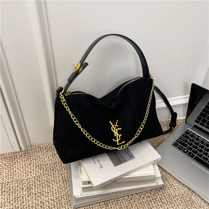 حقيبة كتف عصرية كبيرة الحجم، حقيبة كروس نسائية لعام 2025، محفظة يومية ذات سعة كبيرة، أنيقة وعملية #6