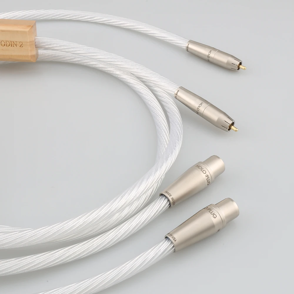 Pair Nordost Odin 2 RCA Male To XLR Female Plug Audio Cable Interconnect Cable XLR male To RCA male Hifi Audio Cable
