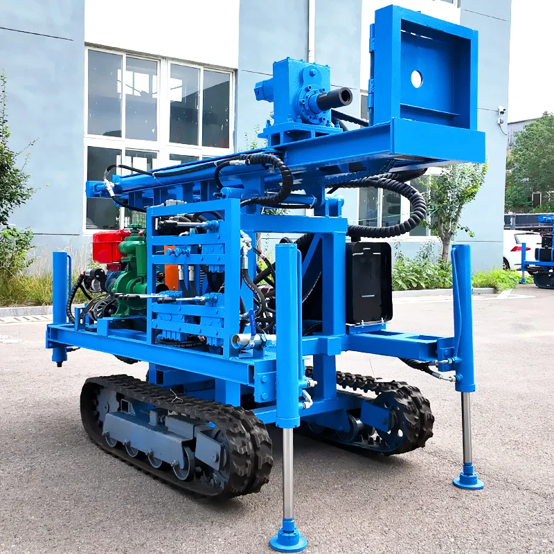 カスタマイズされたRLD-200 100m 200m浅井戸掘削機DTHハンマードリルマシン（水井戸用）
