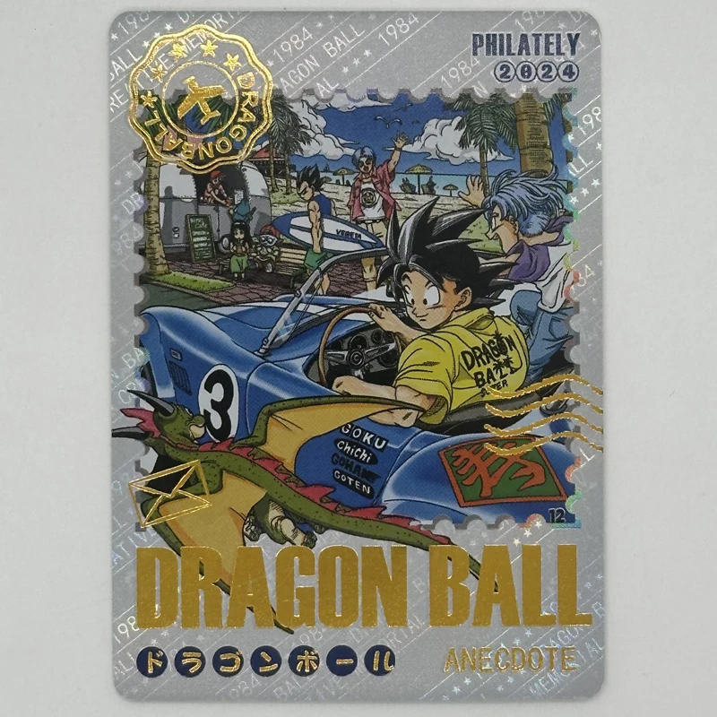 Anime Dragon Ball Son Goku Bejita Yonsei Bulma Krillin Android 18 Collectible Cards Christmas Birthday Gifts Children\'s Toys