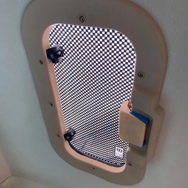 Electric three-wheel sunroof four-wheel breathable sunroof tempered glass fully enclosed four-wheel sunroof accessories