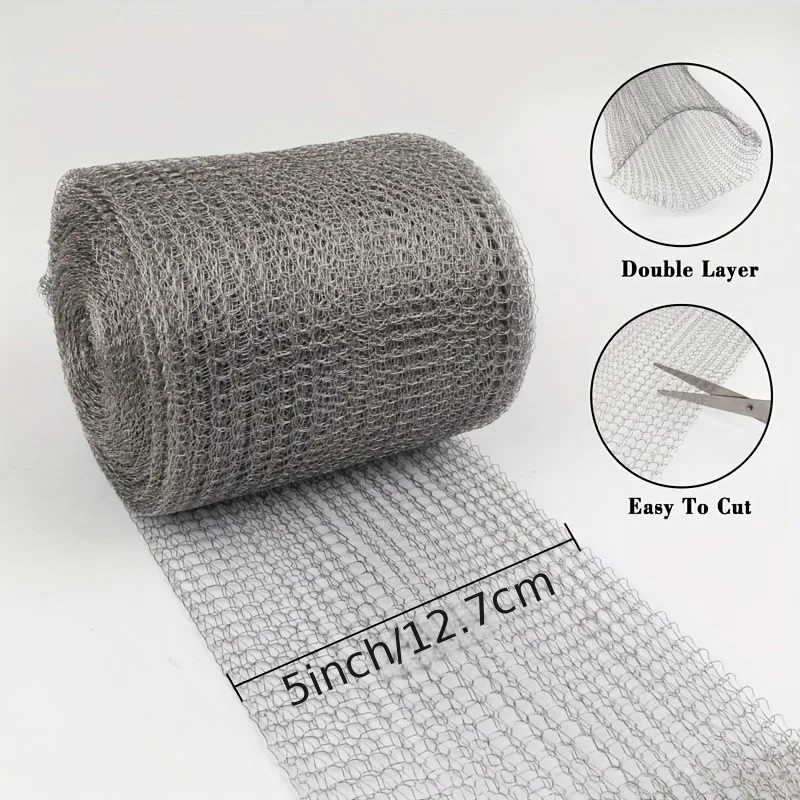 Copper Mesh Filter Column Packing Woven Wire Screen Filter for Distillation 12.7CM Distillation Apparatus Home Brew Beer 3M/6M - view 6